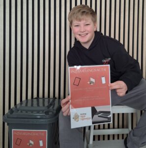 10-jarige Jake zamelt oude devices in voor Gijsje Eigenwijsje